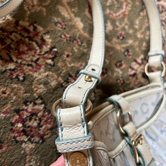 Authentic Celine bag Triomphe Vintage leather designer bag - Picture 10 of 11